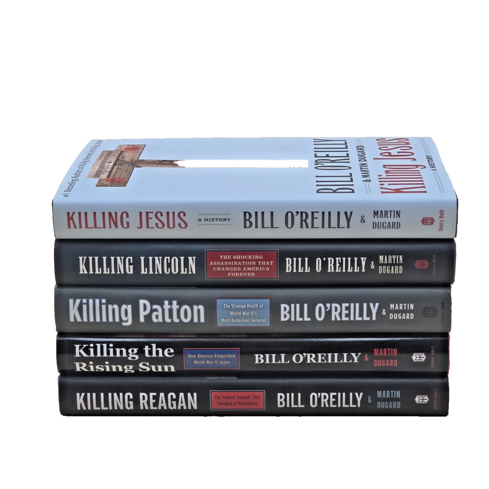 Lot 5 Bill O'Reilly Killing Series Books Reagan Lincoln Jesus Patton Rising Sun
